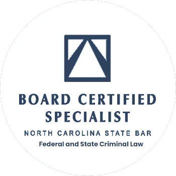 NC State Bar Certified Specialist in Federal and State Criminal Law
